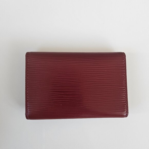 Louis Vuitton Burgundy Key & Card Holder - Picture 2 of 7